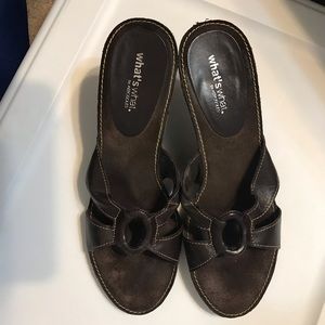 Aerosoles heeled sandals